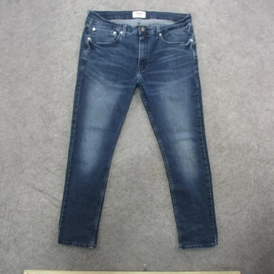 Pantalones de mezclilla Denizen Levis para hombre 34x30 azul 288 ajustados elásticos tiro medio Foto 1 de 4