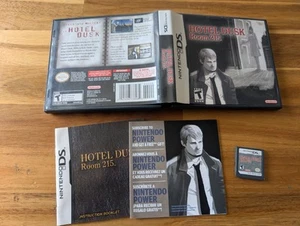 HOTEL DUSK ROOM 215 NINTENDO DS GAME WITH MANUAL WORKS ALL DS DSI XL 2DS 3DS PAL - Picture 1 of 1