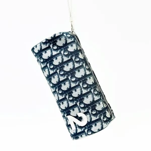 Dior Navy Oblique Canvas Pouch Bag 5VDIB41510 141253955 - Bild 1 von 17