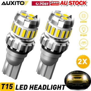 AUXITO T15 Luz LED W16W 6500K Blanco 921 18SMD 912 Coche Retroceso Bombillas 12V - Imagen 1 de 9