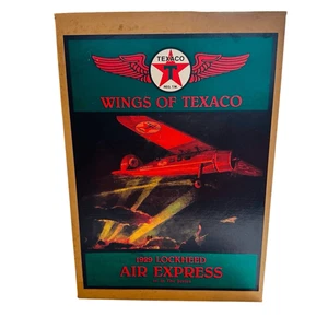 Wings of Texaco 1929 Lockheed Air Express 1st in Series Diecast Coin Bank New - Picture 1 of 3