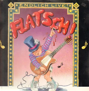 Flatsch Endlich Live + BOOKLET NEAR MINT Bellaphon 2xVinyl LP - Imagen 1 de 1