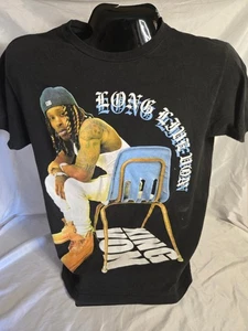 Long Live ' King Von ' Black Front Print T-shirt (XL) - Picture 1 of 5