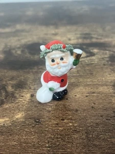 Vintage Napco Ware Santa Figurine Bone China Napcoware - Picture 1 of 5