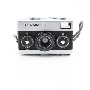 Cámara fotográfica Rollei 35 con lente de 40 mm f3,5 cromada #498 - Imagen 1 de 6