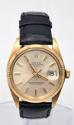 Vintage Rolex Oyster Perpetual Date 1503 Wrist Watch Lot. 832 - Image 1 of 4