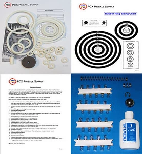 1970 Gottlieb Mini Cycle Pinball Machine Tune-up Kit - Includes Rubber Ring Kit! - Bild 1 von 1