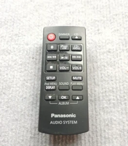 Genuine Panasonic Audio System N2QAYB000945 Remote Control Tested Clean Unit 2 - Foto 1 di 8