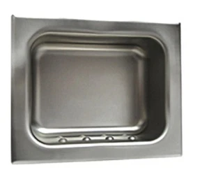 Metlam RECESSED HEAVY DUTY SOAP DISH Concealed Fix, Stainless Steel *Aust Brand - Picture 1 of 1