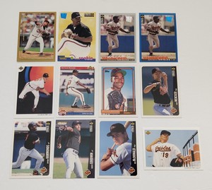 Orioles Lot Rookie Card Rc 1992 Topps Arthur Rhodes 77 1996 UD CC Ben McDonald