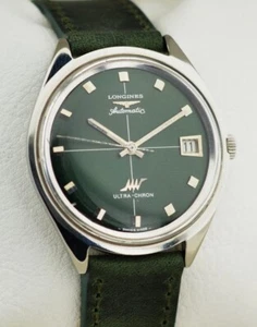 Vintage Longines Ultra Chron Automatic 431 Cal. Men Watch Ref 7981-4 NEW SERVIS - Picture 1 of 12