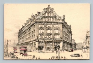THE CALEDONIAN HOTEL EDINBURGH'S MOST LUXURIOUS HOTEL TUCK'S Postcard UNPOSTED - Picture 1 of 2