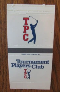 GOLF: TOURNAMENT PLAYERS CLUB (MATCHBOOK MATCHBOX) -F11 - Picture 1 of 1
