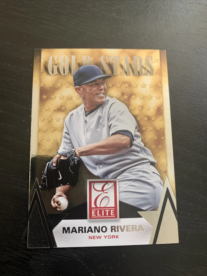 2015 PANINI ELITE GOLD STARS MARIANO RIVERA #24 NEW YORK YANKEES NY SANDMAN B342 - Image 1 of 1