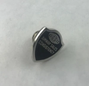 Amway Sales Consistency Badge MLM Collectible Souvenir Pin 1/8" x 5/8" - Picture 1 of 2