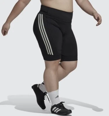 Size 2X- Adidas Women’s The SHO W INC Tights Cycling, Black. - Image 1 of 4