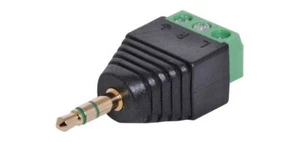 3.5mm Stereo Jack Plug With Screw Terminals - Picture 1 of 2