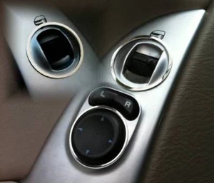 Anelli cromati D per interruttore alzacristalli + specchio / Chrysler Jeep Cherokee KJ - Foto 1 di 3