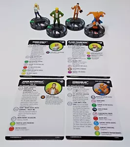 Heroclix: Gwen #027 Flash #028 Jason #029 Hobgoblin #040 - Absolute Carnage lot - Picture 1 of 1