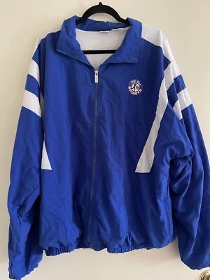 Vintage ASICS Windbreaker Size XL 90’s Nylon Windbreaker Full Zip - Image 1 of 4