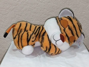 Nanco Dozy Jungle Version 14,5" Long Tiger Orange & Black Stripes Neu mit Etikett - Bild 1 von 8