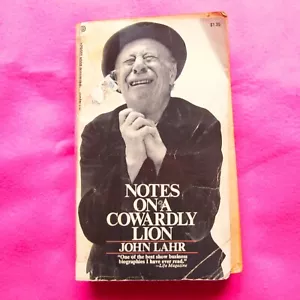 Notes on a Cowardly Lion The Biography of Bert Lahr john book 1970 wizard oz - Picture 1 of 3