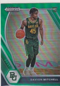 2021-22 PRIZMS GREEN RC DAVION MITCHELL PRIZM ROOKIE DRAFT PARALLELS BZ-4640 - Picture 1 of 1