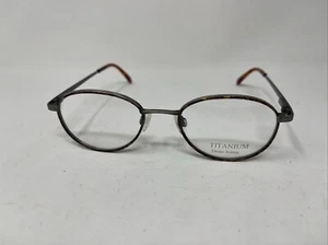 TITMUS TITANIUM EYEWEAR T4 ANP TORTOISE GRAY 50-20-135 EYEGLASSES “H97 - Picture 1 of 7