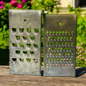 Trituradora de mano curva The Wonder años 50 vintage granja cocina decoración 2 - Imagen 1 de 12