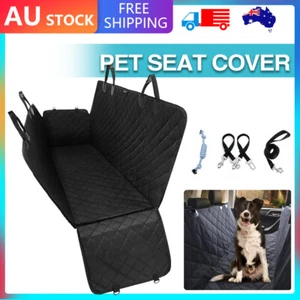 Premium Pet Back Car Seat Cover Waterproof Hammock NonSlip Protector Mat Cat Dog - Picture 1 of 12