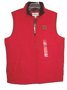 NWT Men's Field & Stream Explorer Quilted Red Vest; Size Medium - Picture 1 of 4