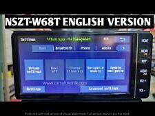 NSZT-W68T LANGUAGE CONVERSION (we need you radio bluetooth and wifi MAC id)