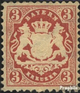 Bayern 33 postfrisch 1875 Staatswappen - Bild 1 von 1