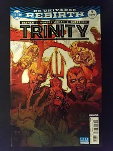 DC Universe Rebirth Trinity # 9 (prima stampa) variante - Foto 1 di 2