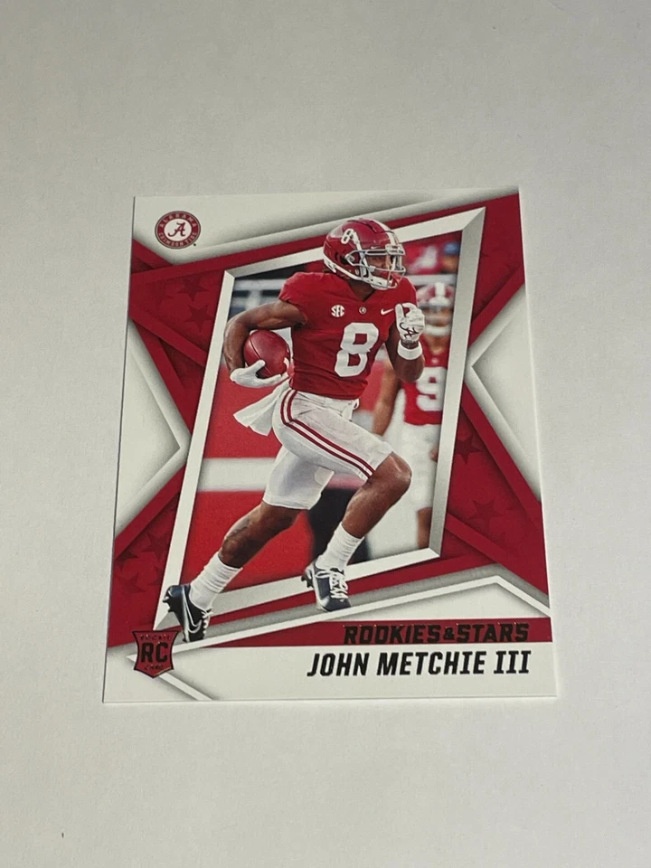2022 Panini Chronicles Rookies and Stars #14 JOHN METCHIE III RC Rookie - Image 1 of 1