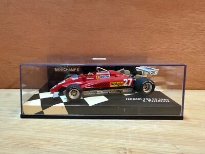 Ferrari 126 C2 Villeneuve 1982 #27 1:43 Minichamps In Box - Immagine 1 di 4