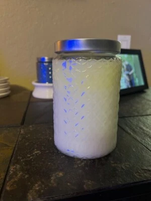 GOLD CANYON Candle INDIGO WOOD Large discontinued 26 oz RARE Hard to find! New - Image 1 of 3