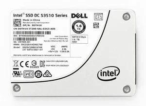 Intel S3510 Series 1.6TB SSD 2.5" SATA III (SSDSC2BB016T6R) Solid State Drive - Photo 1/2