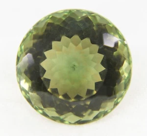 16.17 Ct Round Shape Loose Gemstone Certified Demantoid Natural Garnet - Picture 1 of 5