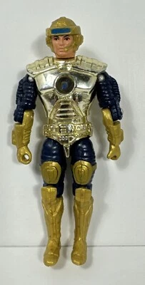 Figura de acción de colección Captain Jonathan Power Captain Power Soldier Kenner 1986 Foto 1 de 2