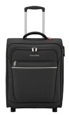 travelite cabin 2w onboard trolley bag black new - Image 1 of 2