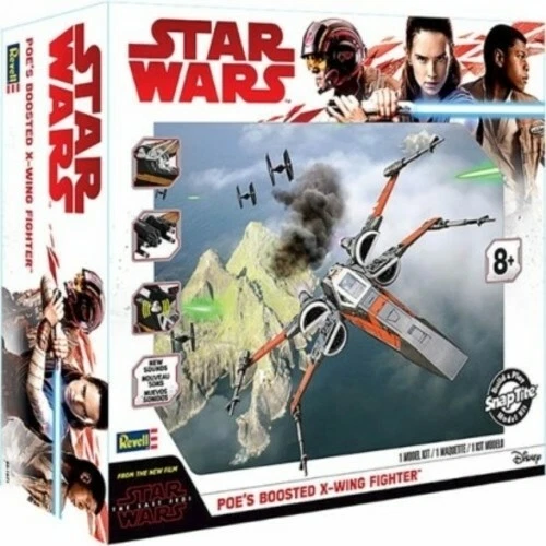Star Wars The Last Jedi: Poe's Boosted X-Wing Fighter w/Sound (Snap) 1671 - Image 1 of 1