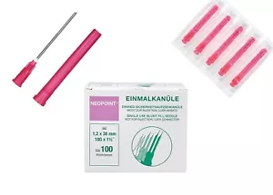 Neopoint Aufziehkanüle stumpf ohne Filter Kanüle Sicherheit Blunt Fill Basteln - Bild 1 von 3