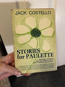 Jack Costello Stories For Paulette Book Rare Dust Jacket Hardcover First Edition - Picture 1 of 12