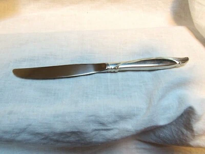 "Cuchillo de cena Oneida de plata esterlina 1960 herencia sentimental 7-1/8"" n.º" 1 Foto 1 de 3