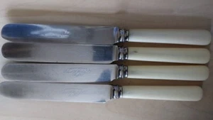 Vintage Set of 4 Rusnorstain Robert F Mosley Ltd Knife Set Sheffield - Picture 1 of 2