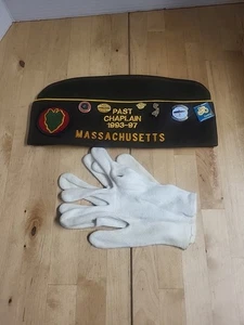 Sehr guter Erhaltungszustand 8006 Veteranen ausländischer Kriege Life Member Hut Post Kaplan Massachusetts  - Bild 1 von 3