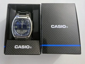 Boxed Casio AW-81 digital and analogue watch. Telememo, timer. New Battery. - Picture 1 of 6