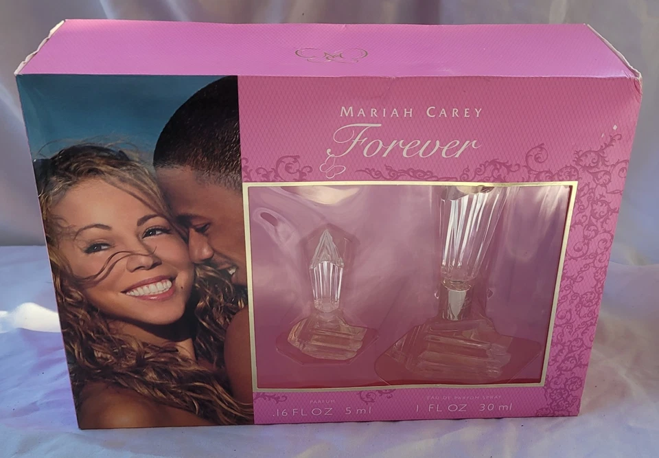 FOREVER por Mariah Carey 0,16 oz perfume y 1 oz spray 2 piezas juego de regalo raro difícil de encontrar  Foto 1 de 4