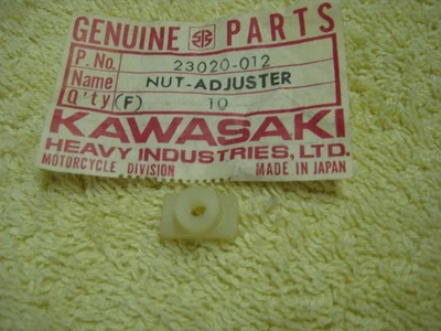 NOS 1966-2001 Kawasaki H1 H2 KZ KH KE KM KDX KL S W Z Headlight Adjust Nut OEM - Image 1 of 4